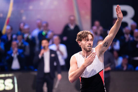 Pål Haugen Lillefosse of Norway celebrates