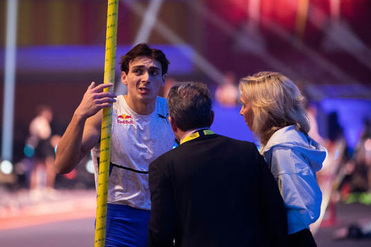 Armand Duplantis of Sweden
