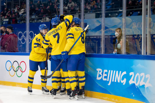 Jonathan Pudas, Henrik Tömmernes, Lucas Wallmark and