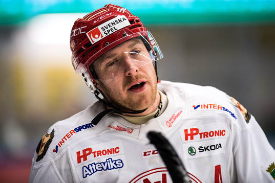 Troja/Ljungbys Carl-Johan Sjögren deppar