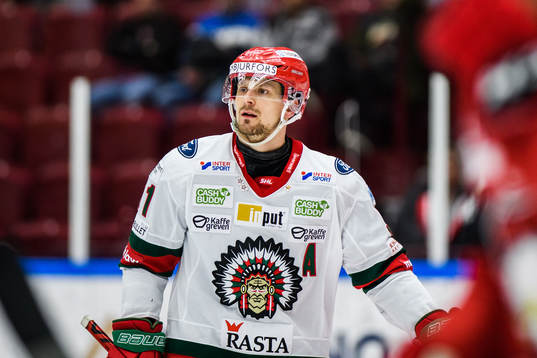 Frölundas Nicklas Lasu deppar