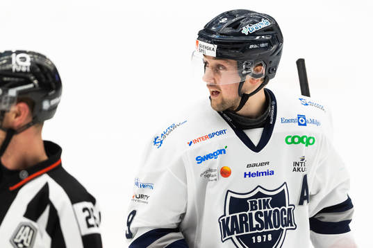 Karlskogas Gustaf Franzen deppar