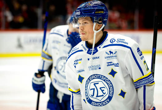 Leksands Simon Hedlund deppar