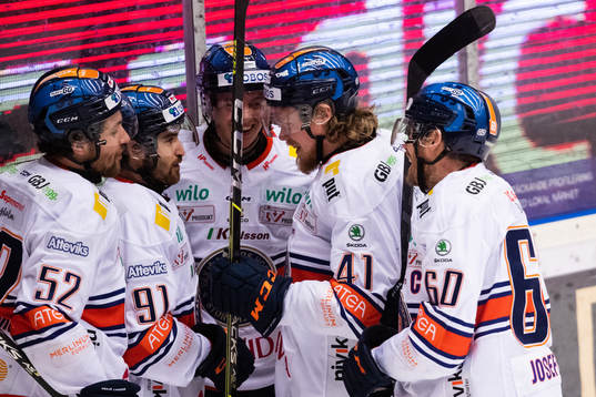 Växjös Ludvig Nilsson jublar