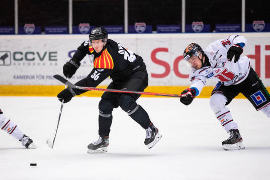 Brynäs Linus Ölund och Örebros Christopher Mastomäki