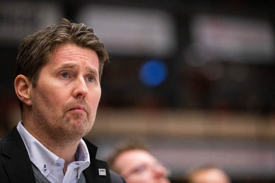 Örebros assisterande tränare Stefan Klockare