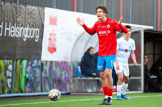 Helsingborgs Wilhelm Loeper agerar
