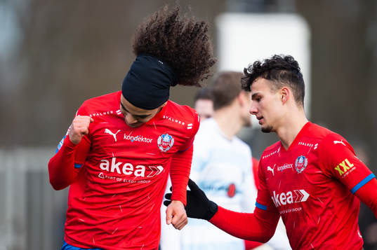 Helsingborgs Adam Kaied jublar