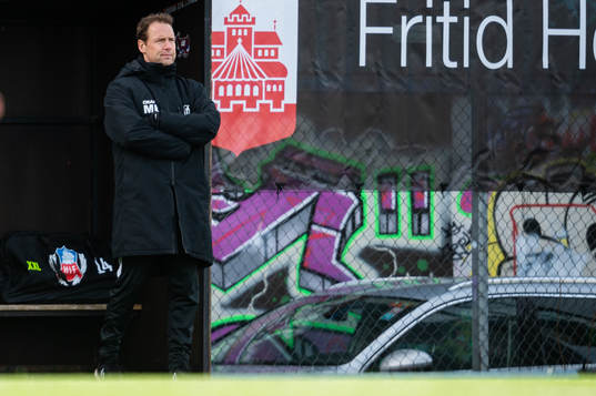 Helsingørs tränare Morten Eskesen