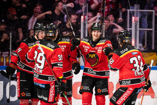 Luleås Radek Muzik jublar