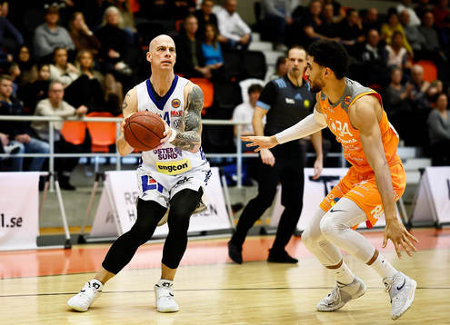 Jämtlands RT Guinn och Norrköpings Jackson Rowe