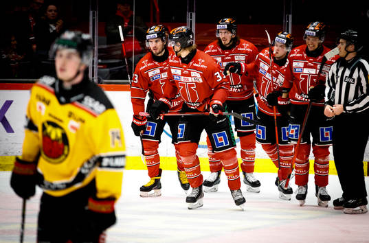 Örebros Libor Sulak gör 3-5 och jublar