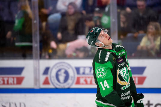 Färjestads Victor Ejdsell deppar