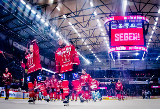 under ishockeymatchen i SHL mellan Örebro och Frölunda