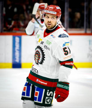 Frölundas Mats Rosseli Olsen deppar