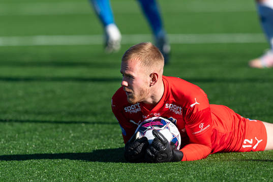 Halmstads målvakt Malte Påhlsson
