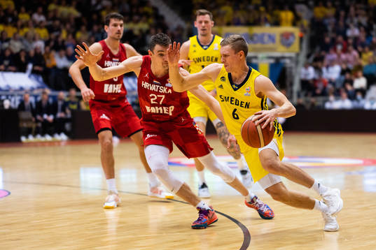Ivan Ramljak of Croatia and Tobias Borg of Sweden
