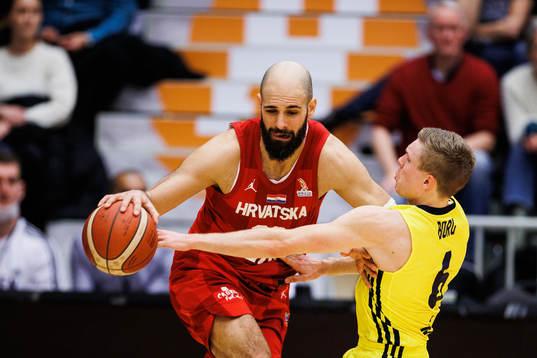 Zeljko Sakic of Croatia and Tobias Borg of Sweden