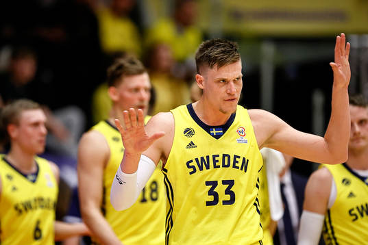 Jonas Jerebko of Sweden