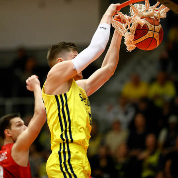 Jonas Jerebko of Sweden