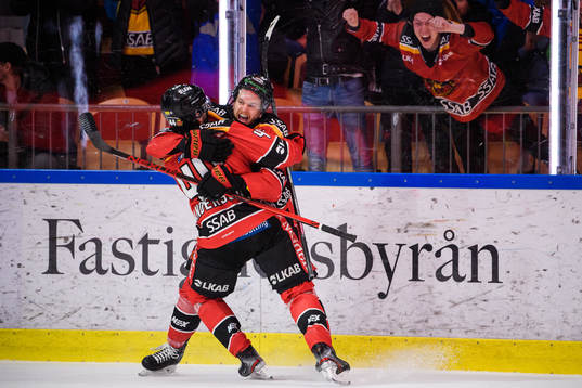 under ishockeymatchen i SHL mellan Luleå och Djurgården