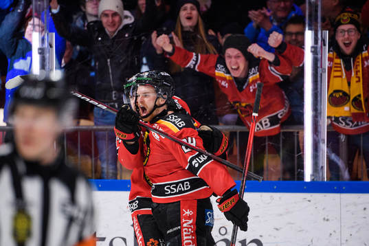 Luleås Brendan Shinnimin jublar
