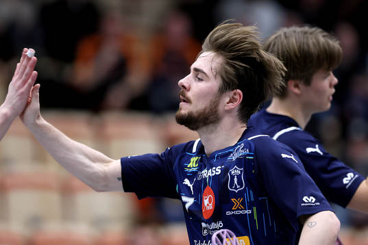 Mullsjös Kim Ganevik jublar