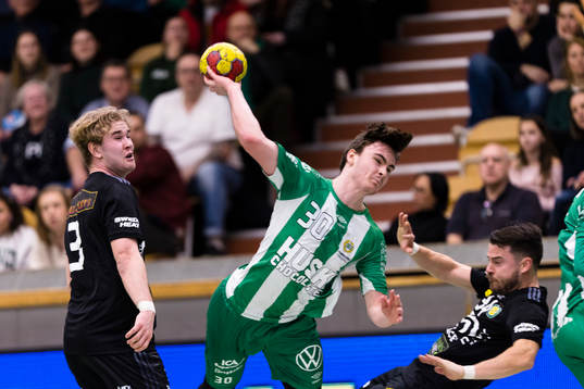 Hammarbys Robin Sanderhem och Sävehofs Emil Berlin