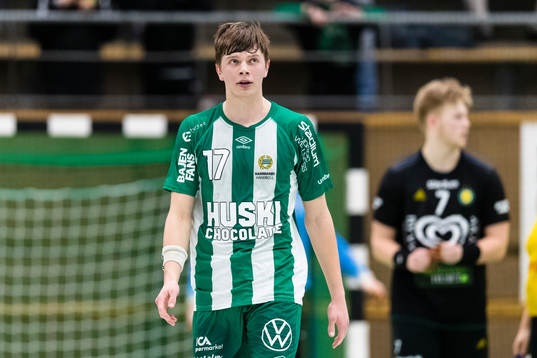 Hammarbys Ludvig Lindeberg deppar