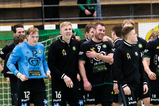 Sävehofs spelare jublar