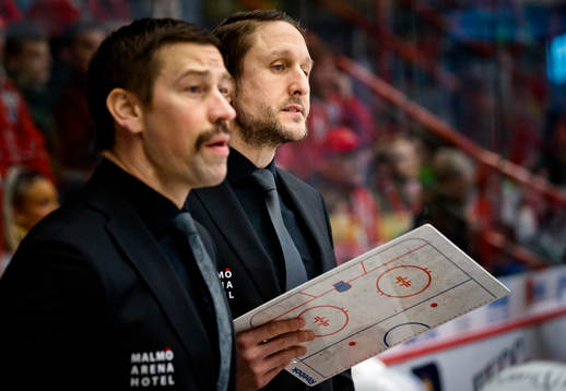 Malmö Redhawks assisterande tränare Pär Styf och