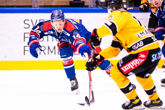 Oskarshamns Mikkel Øby-Olsen och Luleås Einar Emanuelsson