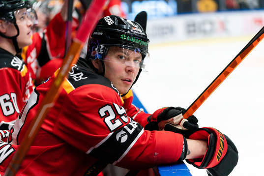 Luleås Erik Gustafsson deppar