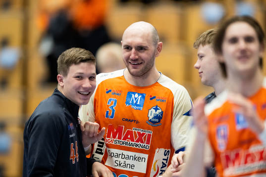 Kristianstads Besard Hakaj jublar