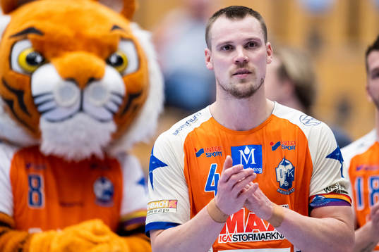 Kristianstads Marcus Olsson jublar