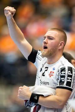IFK Ystads Oscar Hansson jublar