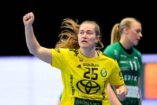 Sävehofs Anne Tolstrup Petersen jublar