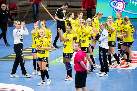 Sävehofs spelare jublar