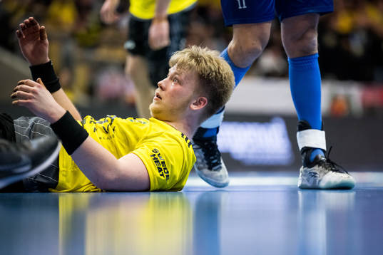 under handbollsmatchen i Handbollsligan mellan Sävehof och