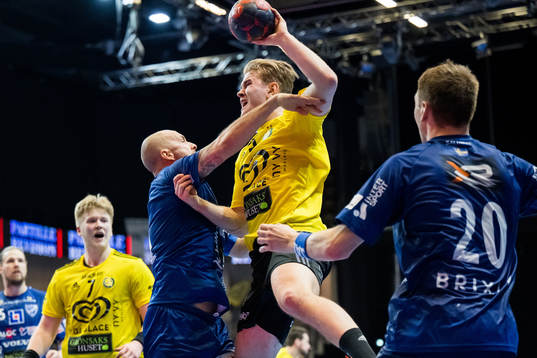 Skövdes Kristian Svensson och Sävehofs Emil Berlin