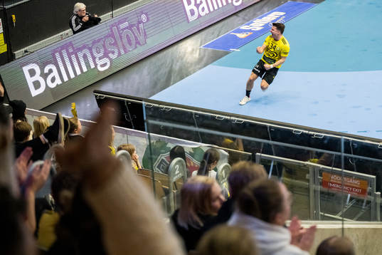 Sävehofs Sebastian Karlsson jublar