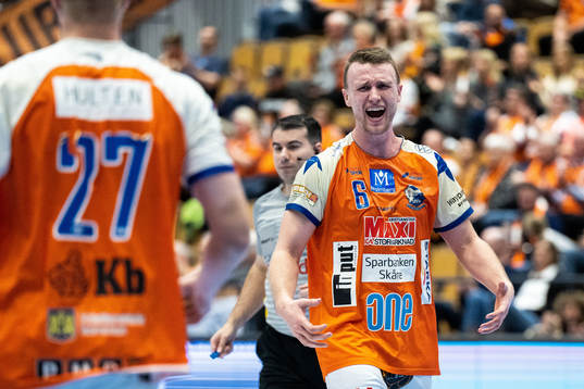 Kristianstads Philip Henningsson jublar