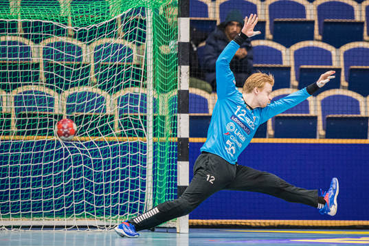 under handbollsmatchen i Handbollsligan mellan HK Malmö