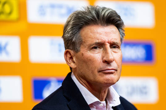 Sebastian Coe, President of the International Athletics