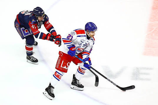 Linköpings Broc Little och Oskarshamns Brian Cooper