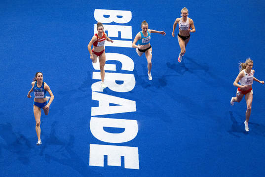 Adrianna Sulek of Poland, Sarah Lagger of Austria, Yulia