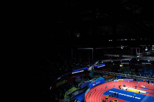 General view of woman’s 400 meter qualification