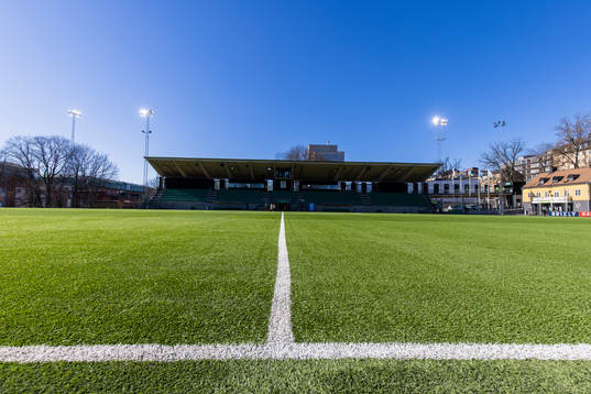 Vy över Hammarby IP