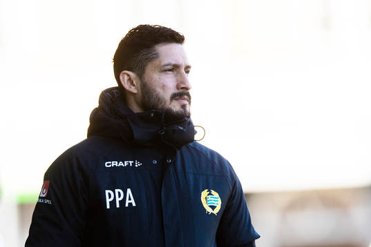 Hammarbys tränare Pablo Pinones-Arce