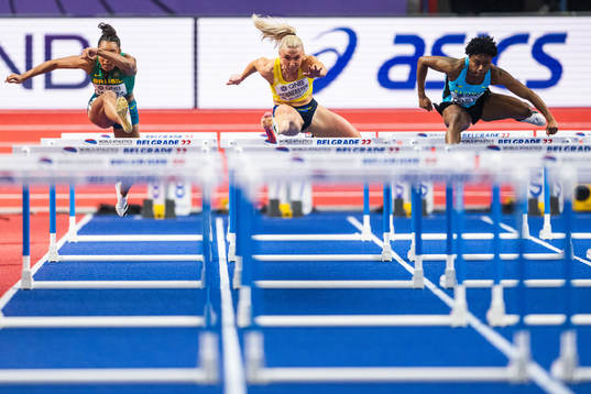 Ketiley Batista of Brazil, Julia Wennersten of Sweden and